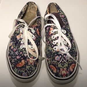 Cute Floral Vans Sneakers